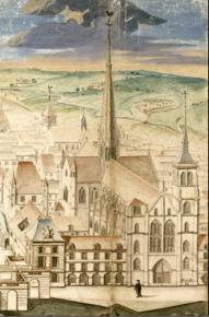 6 bis-La Ste-Chapelle de Dijon par Mansart, 1688 (bib.Sorbonne)