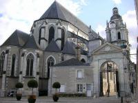 La cathédrale de Blois vue du chevet