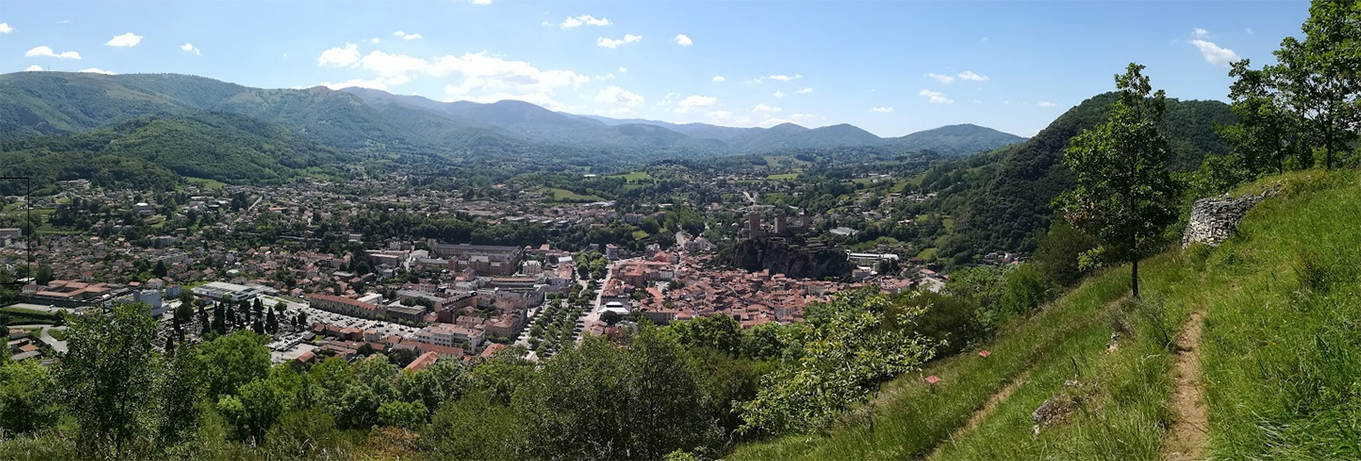 1-Vue de Foix