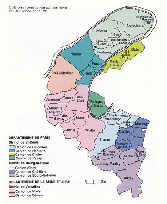 1 circonscriptions administratives en 1790