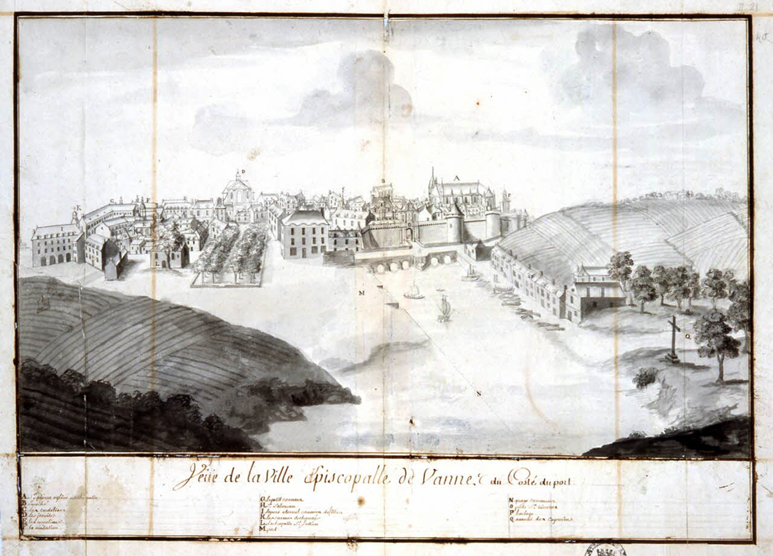 1-La ville de Vannes au milieu du 18e siècle