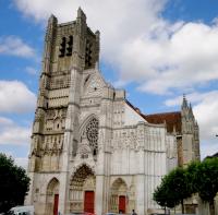 Auxerre, la cathédrale Saint-Étienne (cliché Sylvie Granger, 2012)